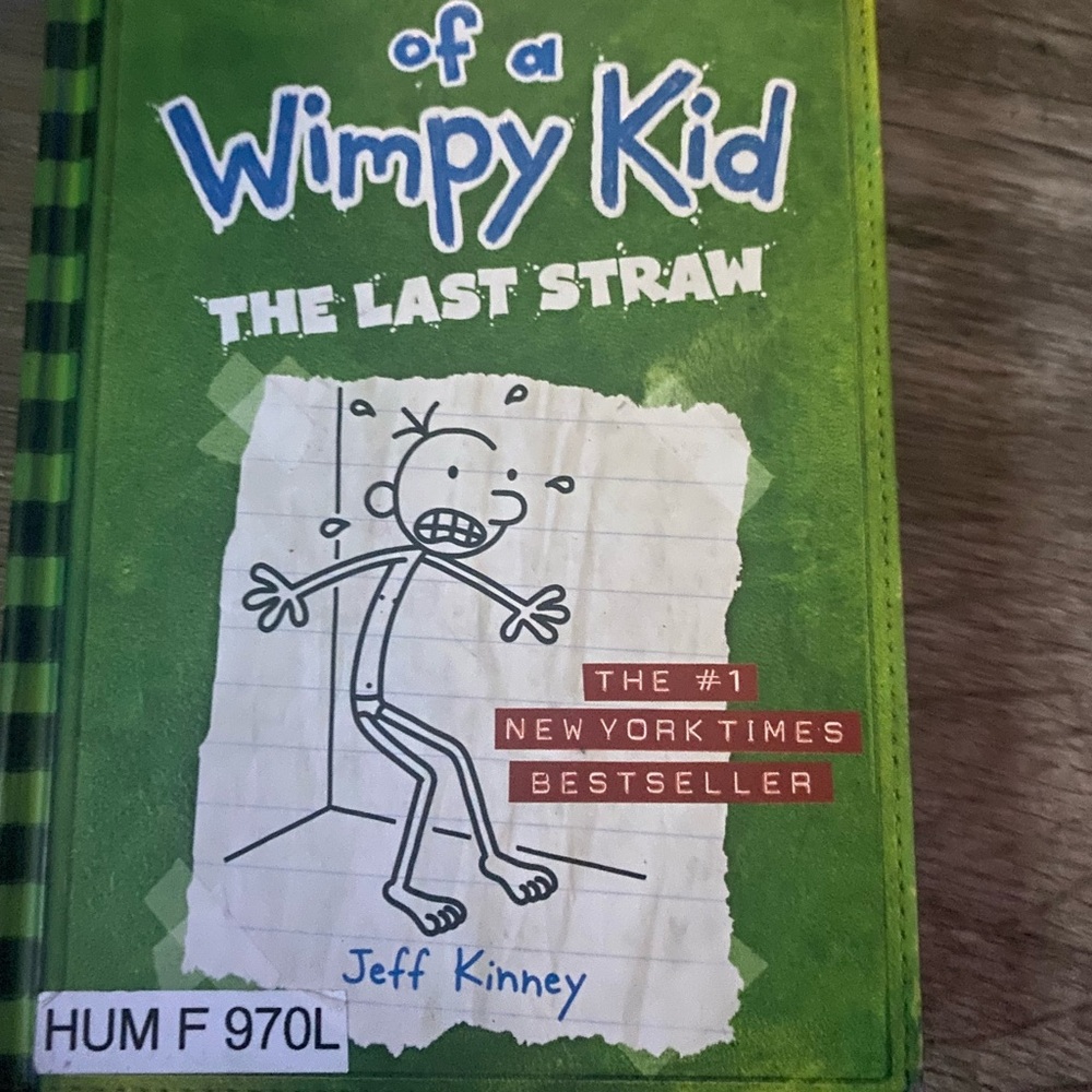 Diary of a Wimpy Kid: The Last Straw Book